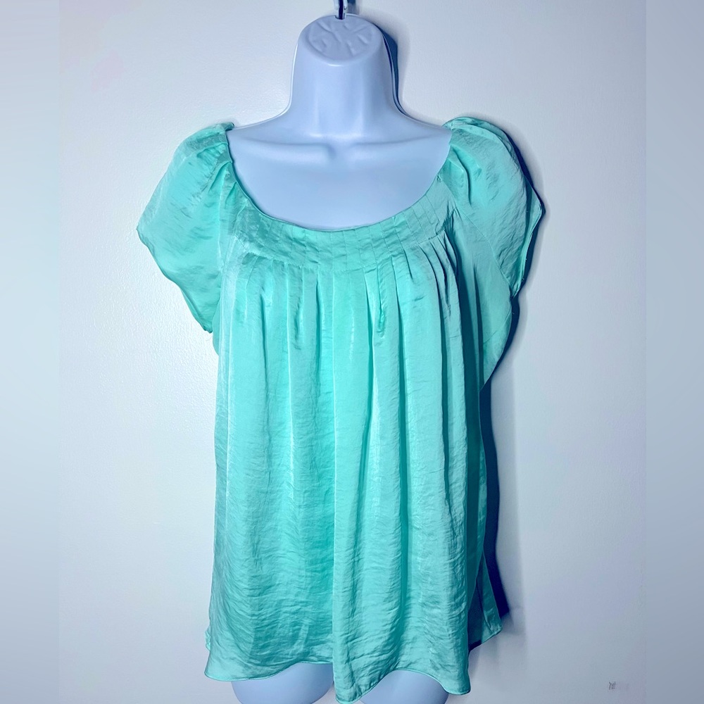 Ruffled Cap Sleeve Blouse